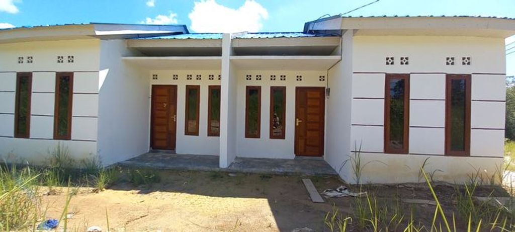 foto tampak rumah tipe 36 perumahan GRAHA WIYATA ASRI II