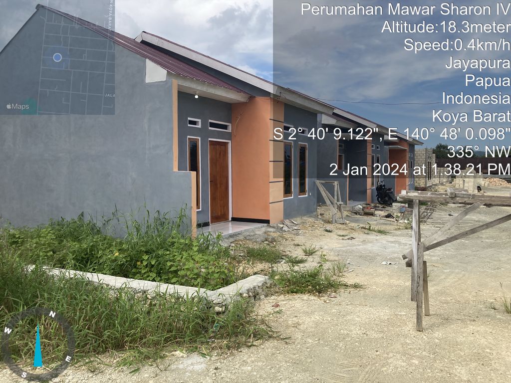 foto gerbang perumahan MAWAR SARON 4