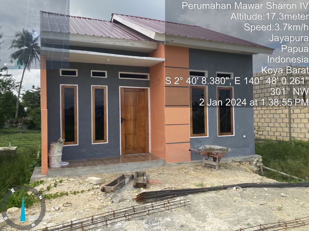foto contoh rumah perumahan MAWAR SARON 4