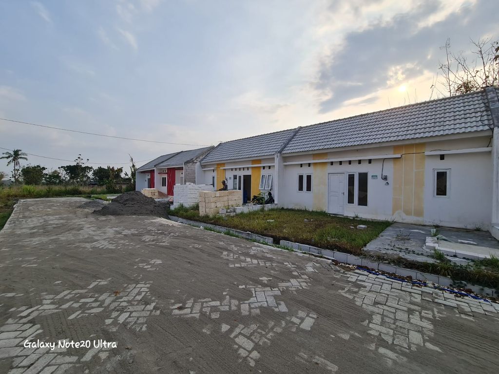 foto denah rumah tipe RUMAH SUBSIDI PMK TAHUN 2024 perumahan Graha kencana