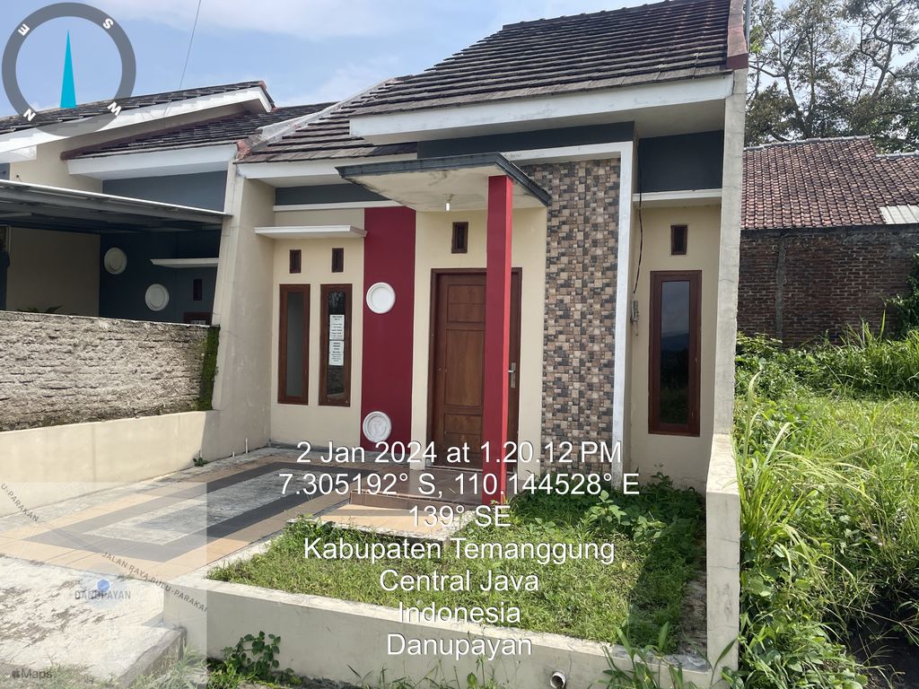 foto contoh rumah perumahan new villa danupayan permai