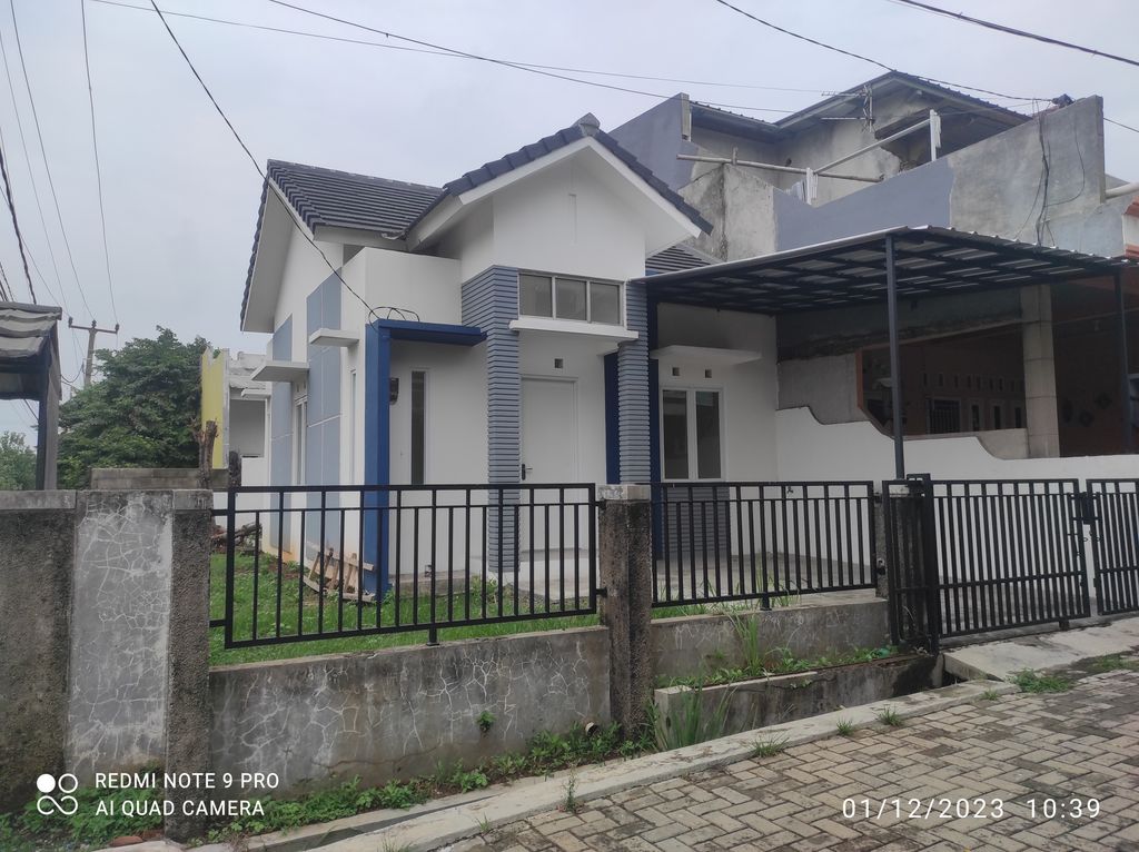 foto tampak rumah tipe 42/135 perumahan PERUMAHAN GRAND PELANGI CILEUNGSI
