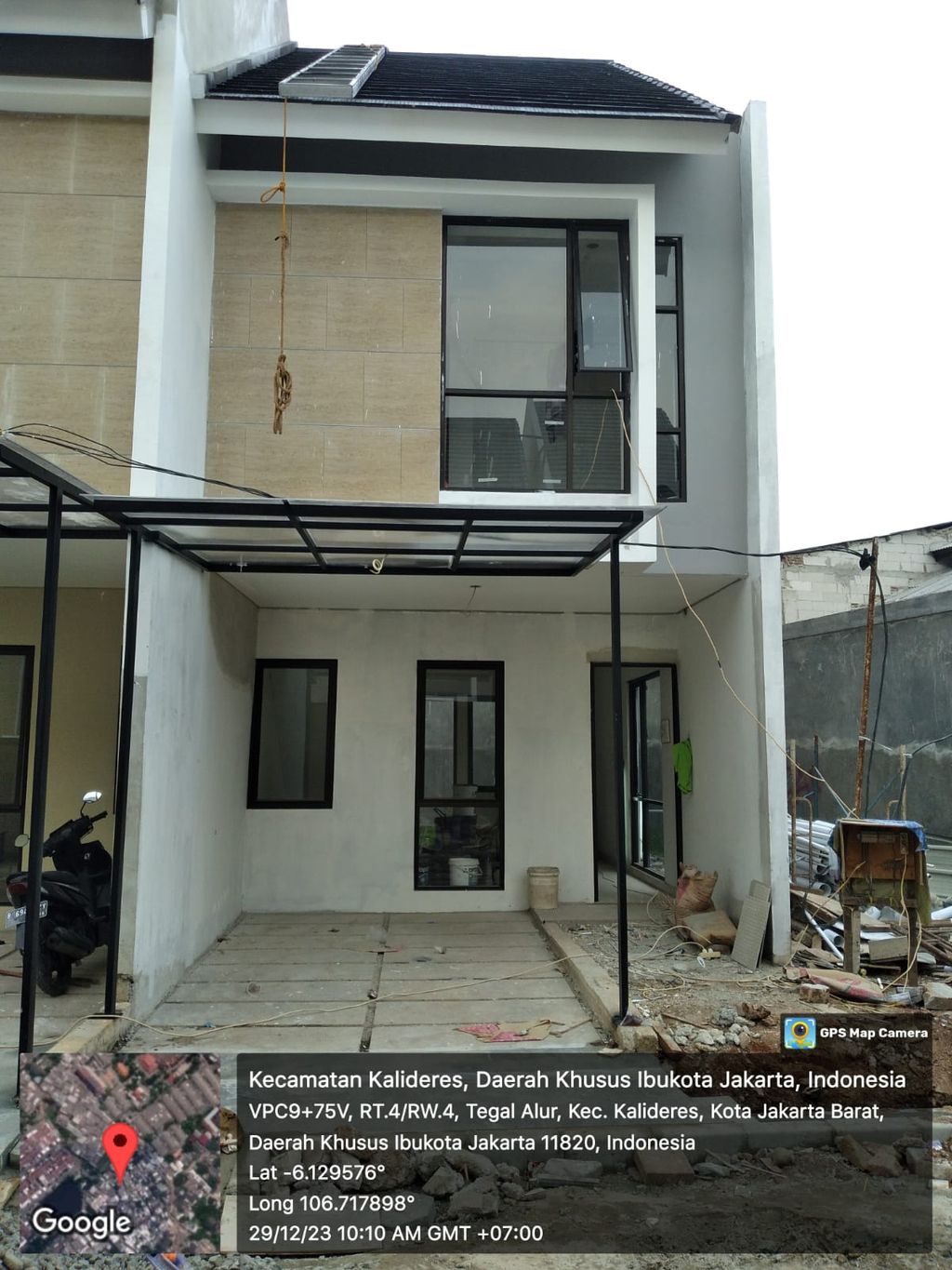 foto tampak rumah tipe Standart perumahan Aa8 residence