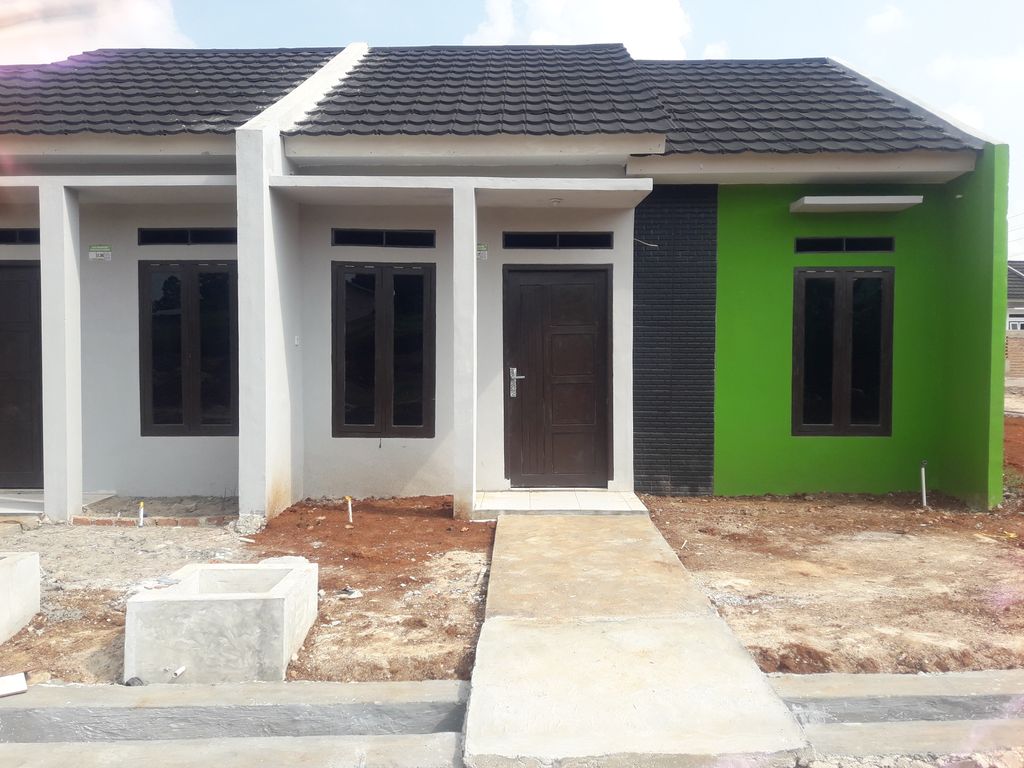 foto tampak rumah tipe 36/72 (Subsidi) perumahan PESONA NATAR RESIDENCE TAHAP V