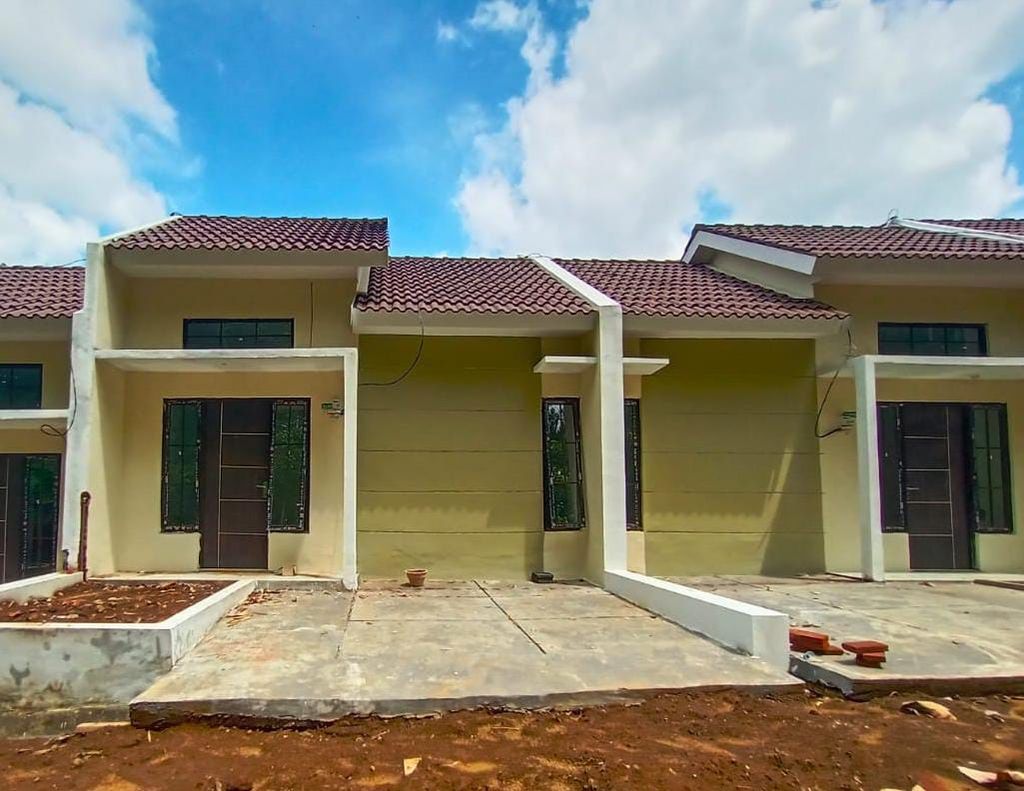 foto tampak rumah tipe 30 ( 2024 ) perumahan GRAND KENCANA 2