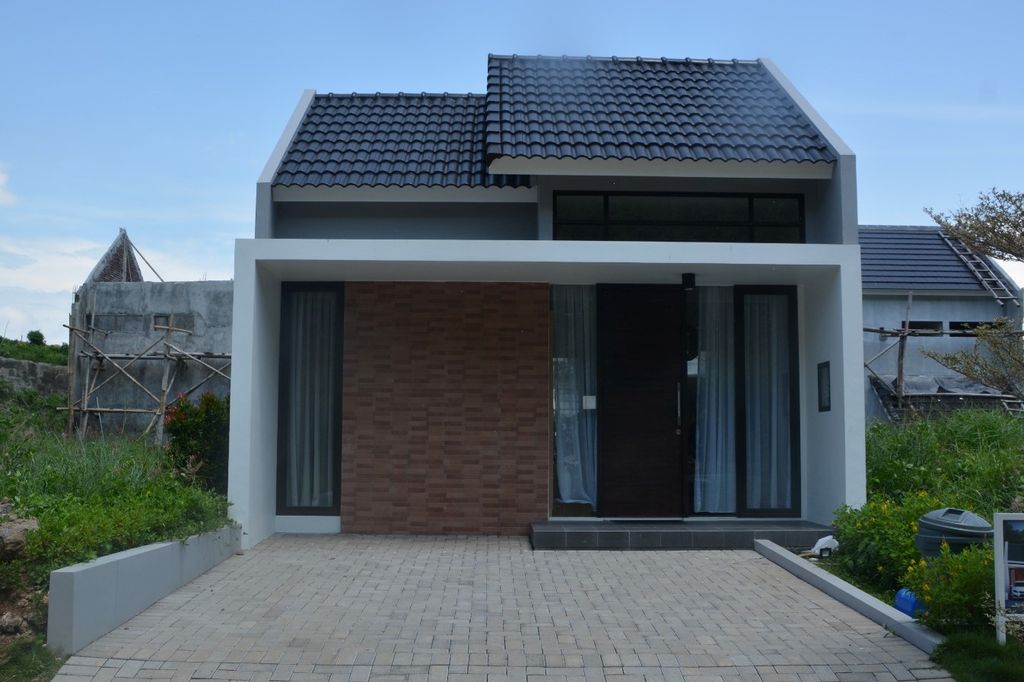 foto tampak rumah tipe 36/90 perumahan PERUMAHAN GRAND PELANGI CILEUNGSI