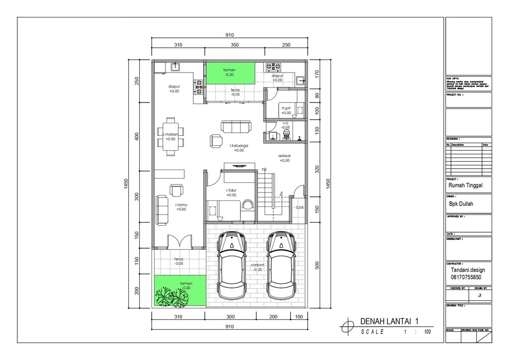 foto denah rumah tipe American clasic 342 perumahan PERUMAHAN GRAND JAGAKARSA TAHAP 3