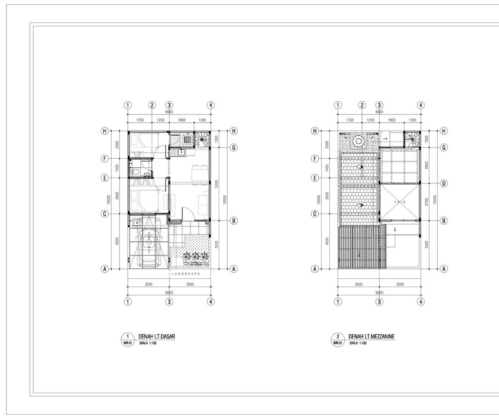 foto denah rumah tipe RUBY perumahan GRAND ALMAS RESIDENCE