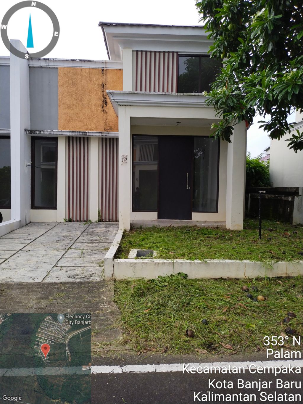 foto tampak rumah tipe GRANDEUR SPR perumahan PERUMAHAN CITRAMITRA CITY BANJARBARU EXELSIOR