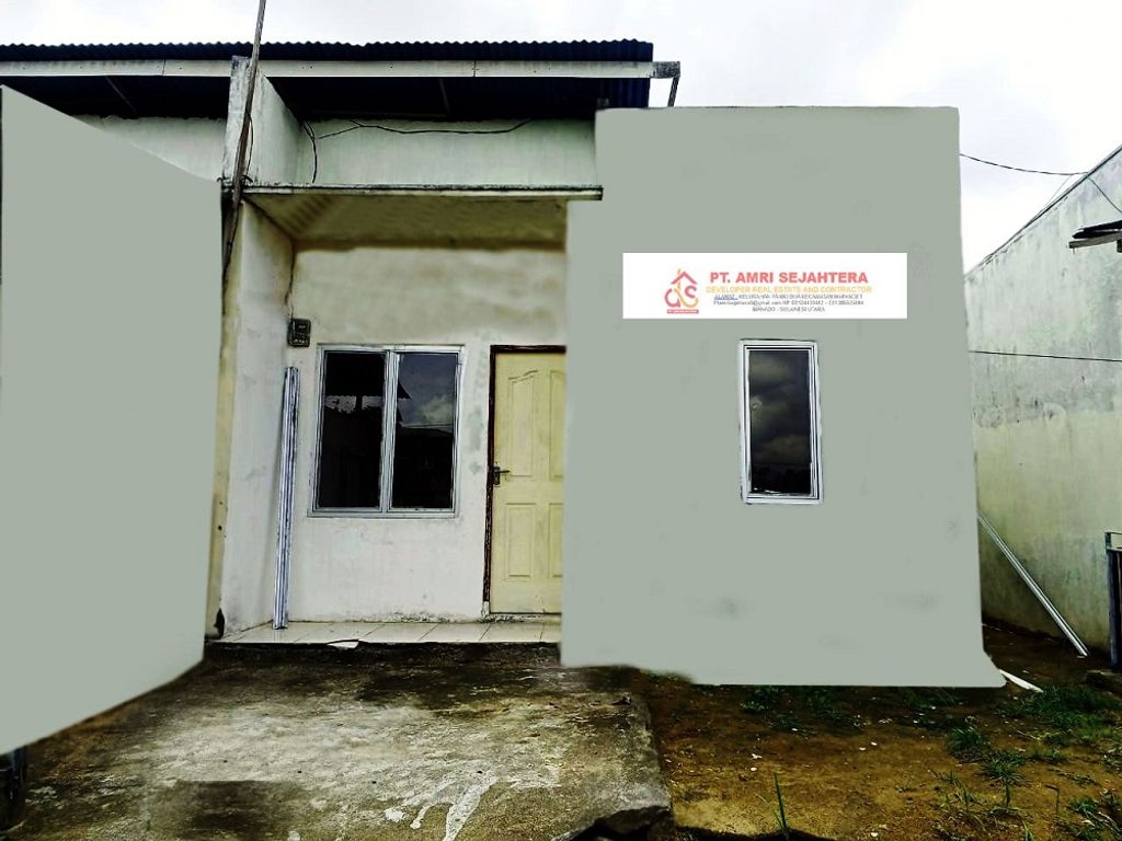foto tampak rumah tipe 36 perumahan PERUM BUKIT PESONA SINGKIL