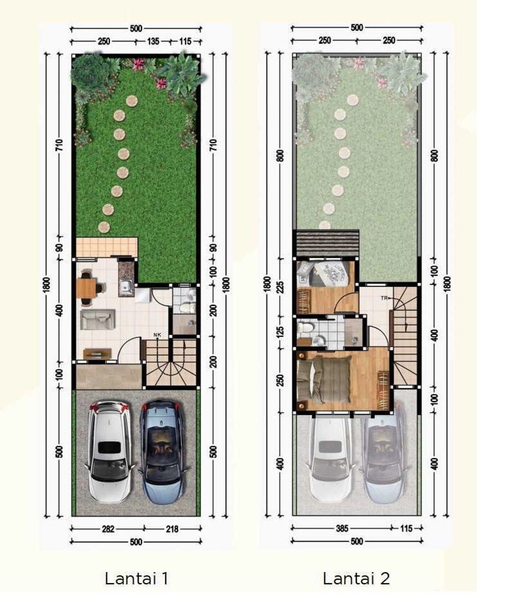 foto denah rumah tipe Golden - L5 Deluxe perumahan Prima Harapan Regency