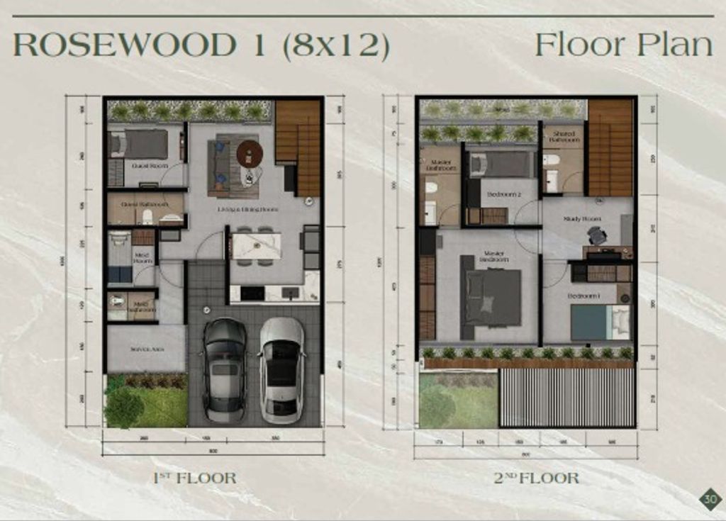 foto denah rumah tipe Rosewood Rumah 96 perumahan Adivasa