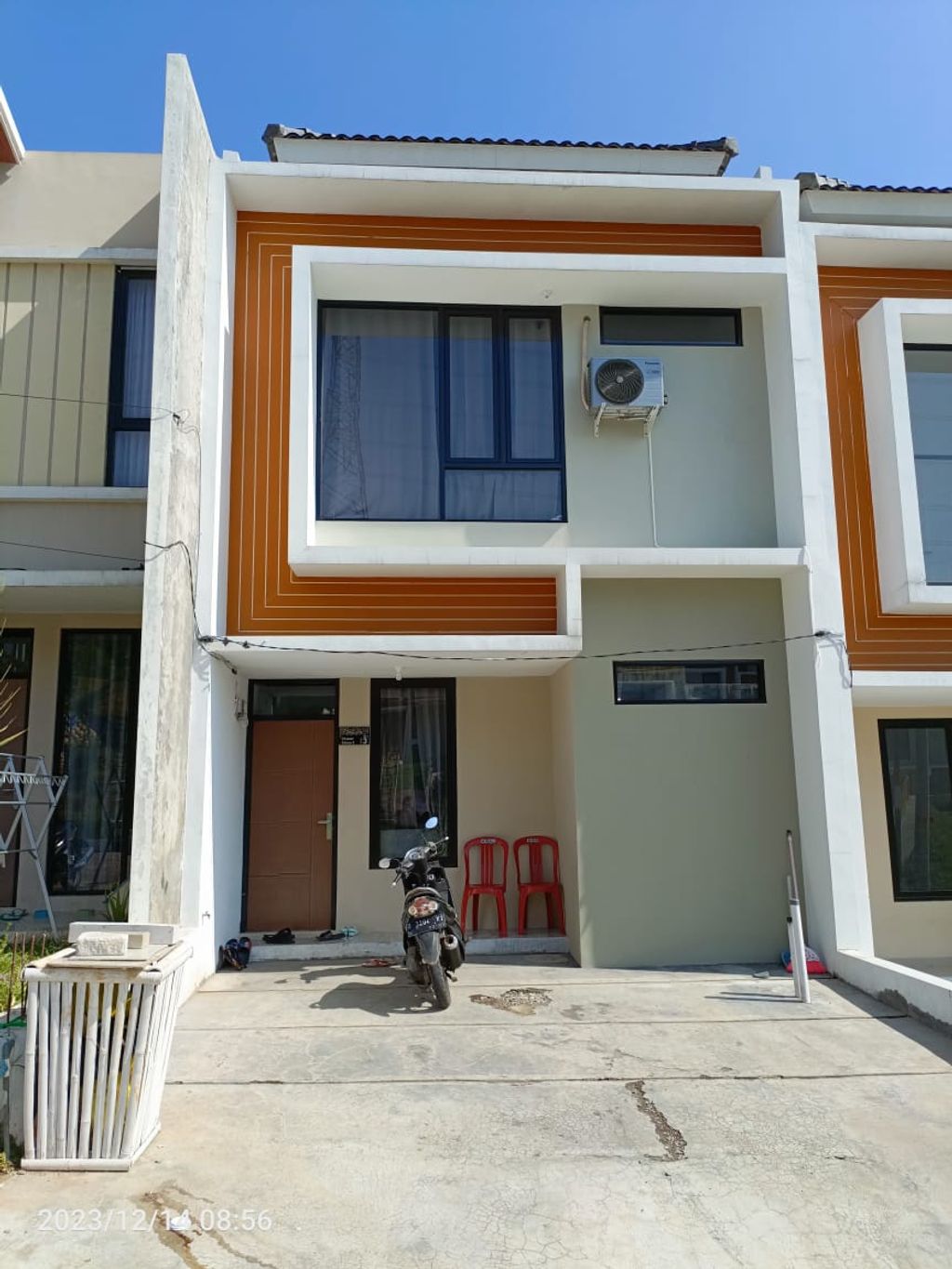 foto tampak rumah tipe 52 Compact Cozy (462) perumahan Bukit Sukanagara Resort