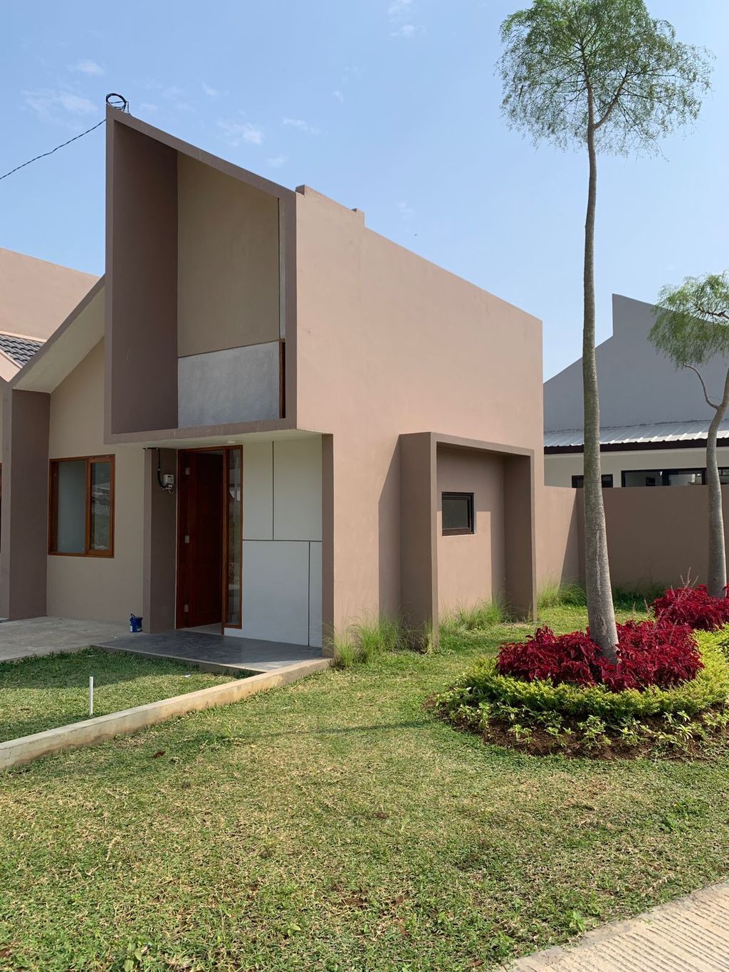 foto tampak rumah tipe 36/72 perumahan Siliwangi Green Residence