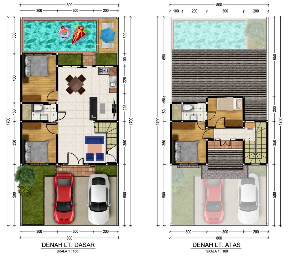 foto denah rumah tipe Golden - L8 Grande perumahan Prima Harapan Regency