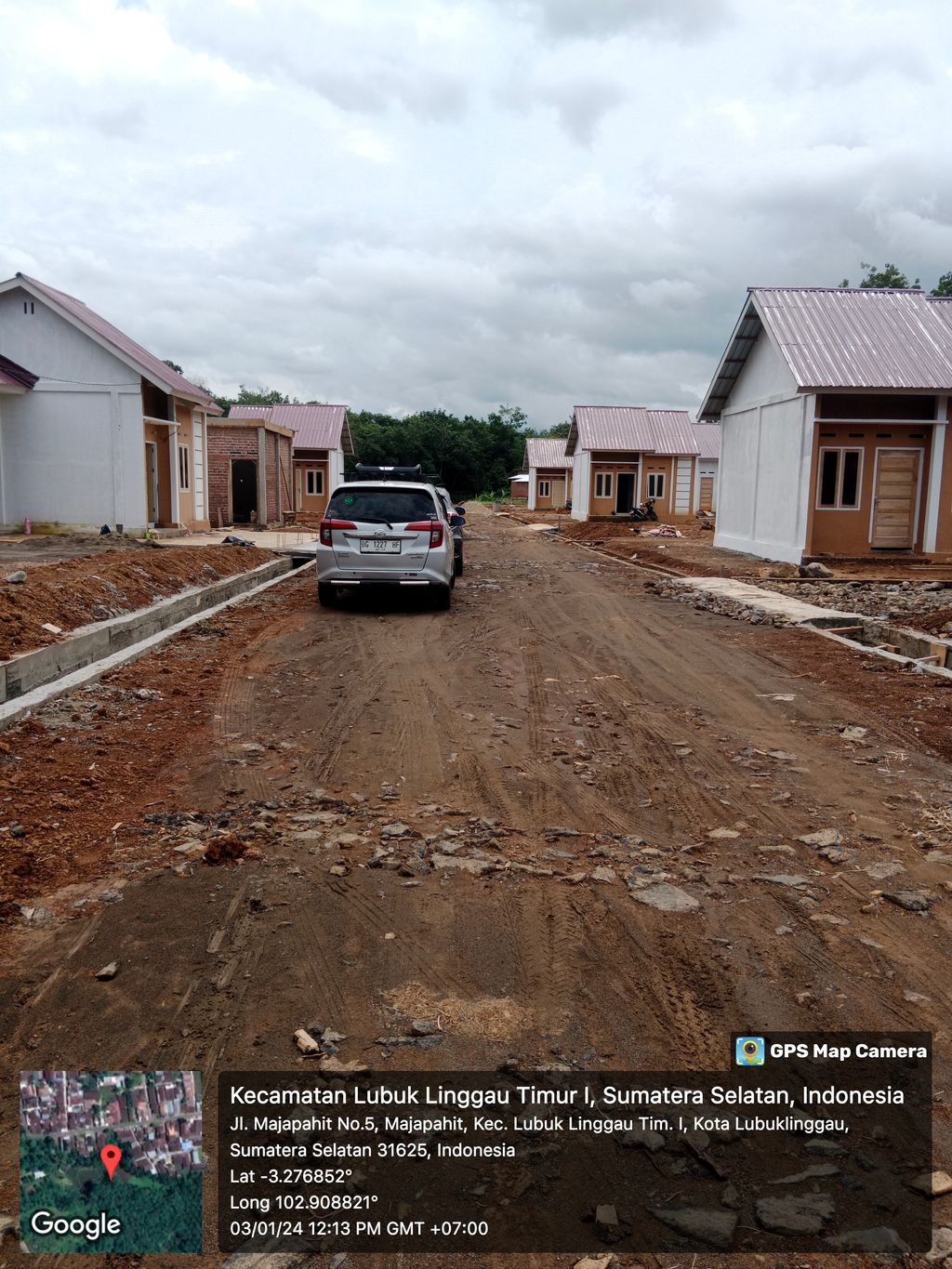 foto denah rumah tipe 36 perumahan PERUMAHAN MAJAPAHIT INDAH