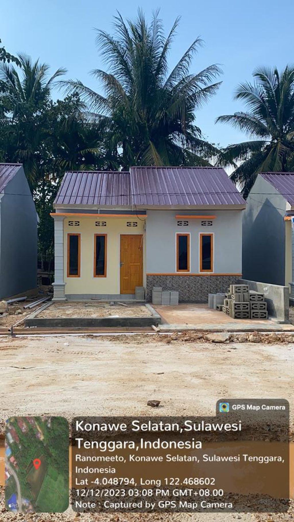 foto tampak rumah tipe 36/ 97,5 perumahan FAHMI RESIDENCE 3