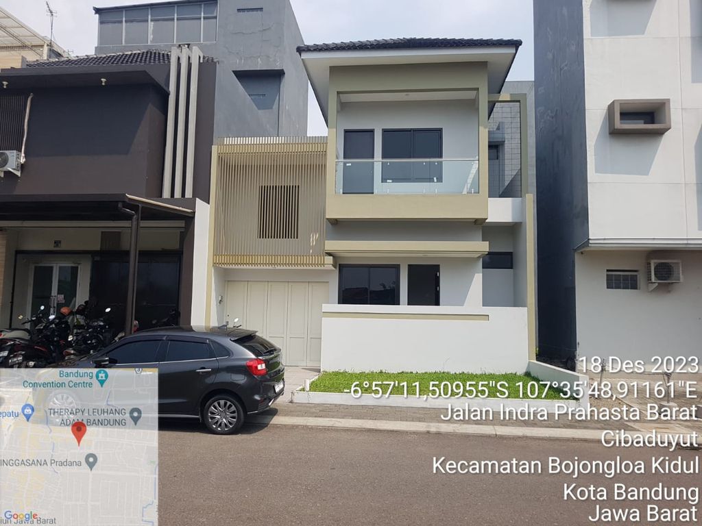 foto tampak rumah tipe DAHLIA perumahan SINGGASANA PRADANA