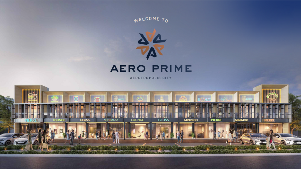foto tampak rumah tipe AERO PRIME perumahan AEROHUB,AEROWORLD 8