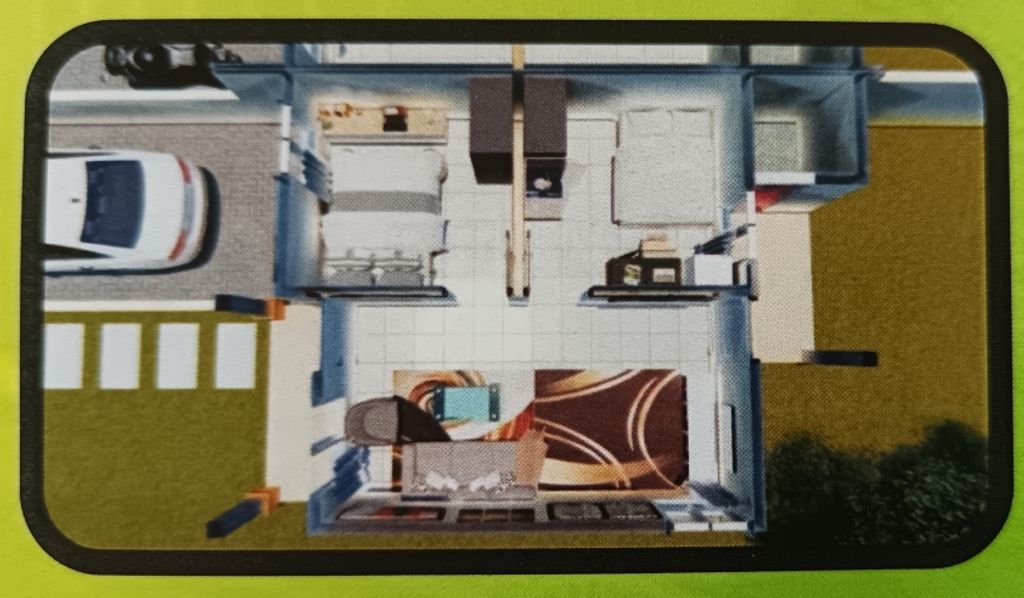 foto denah rumah tipe 36 new perumahan BERKAT SEKUMPUL INDAH