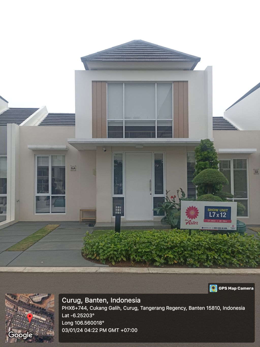 foto contoh rumah perumahan PARAMOUNT PETALS TAHAP 1
