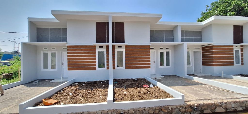 foto tampak rumah tipe RUMAH SUBSIDI 33/60 2024 perumahan GRIYA MALEBER REGENCY