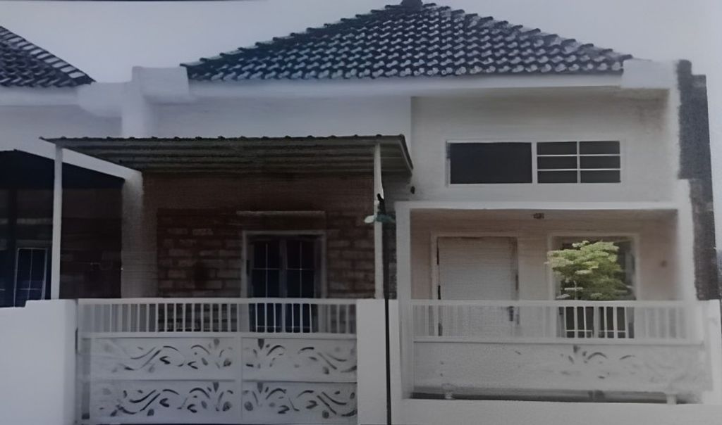 foto tampak rumah tipe 38/72 perumahan PURI ASRI