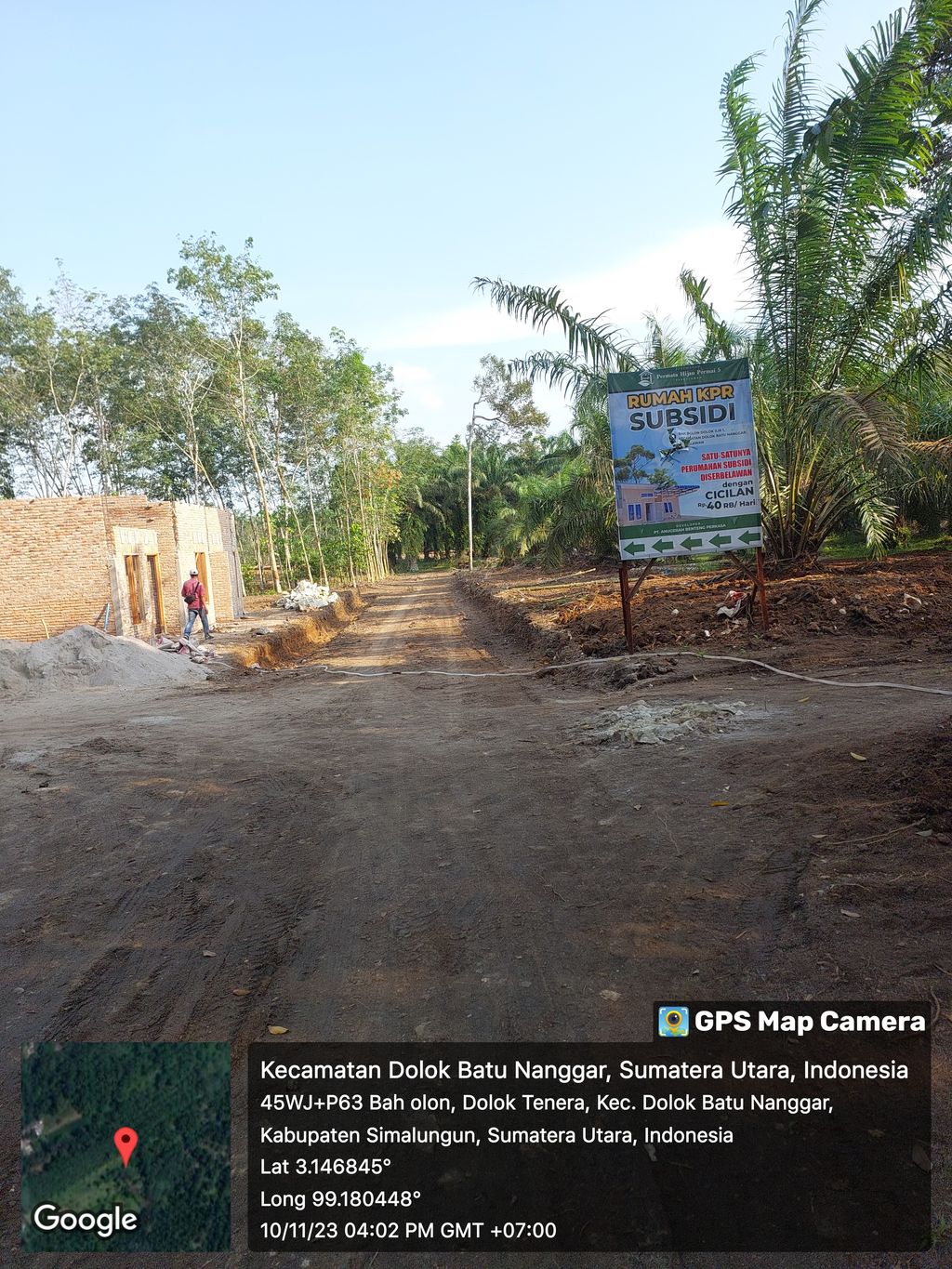 foto gerbang perumahan PERMATA HIJAU PERMAI 5