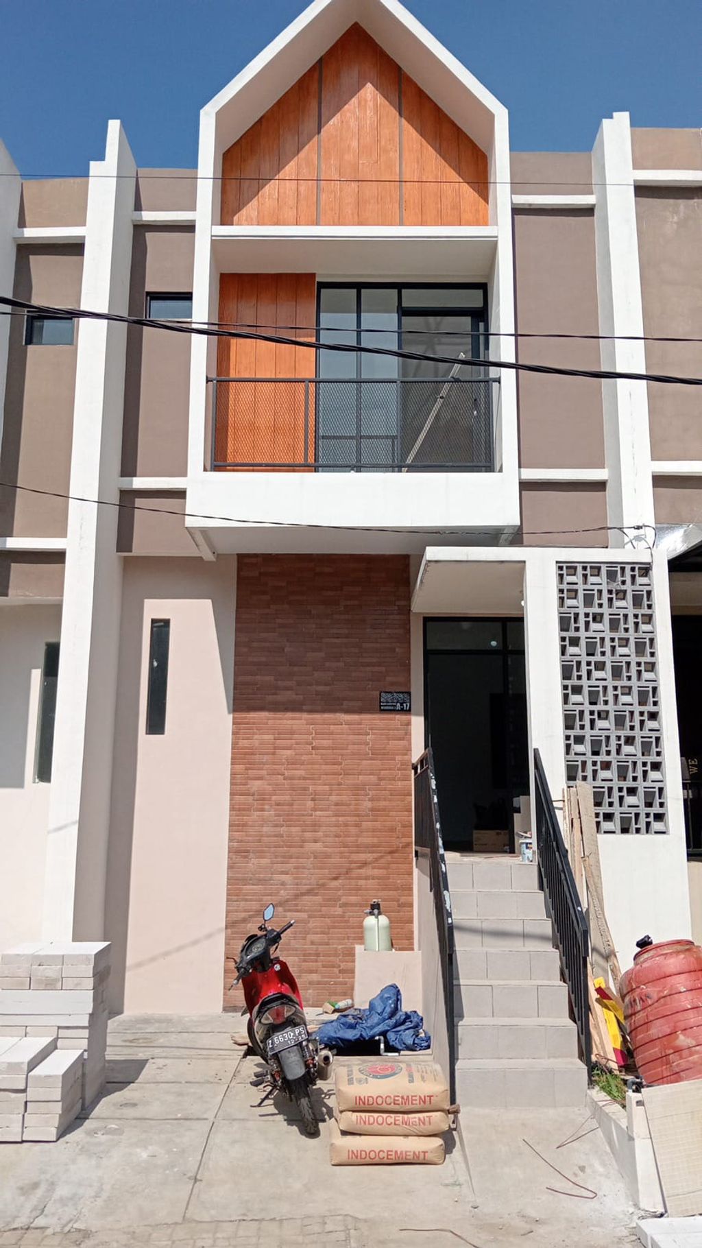 foto tampak rumah tipe 50 Compact (509) perumahan G-Land Katapang Residence 2