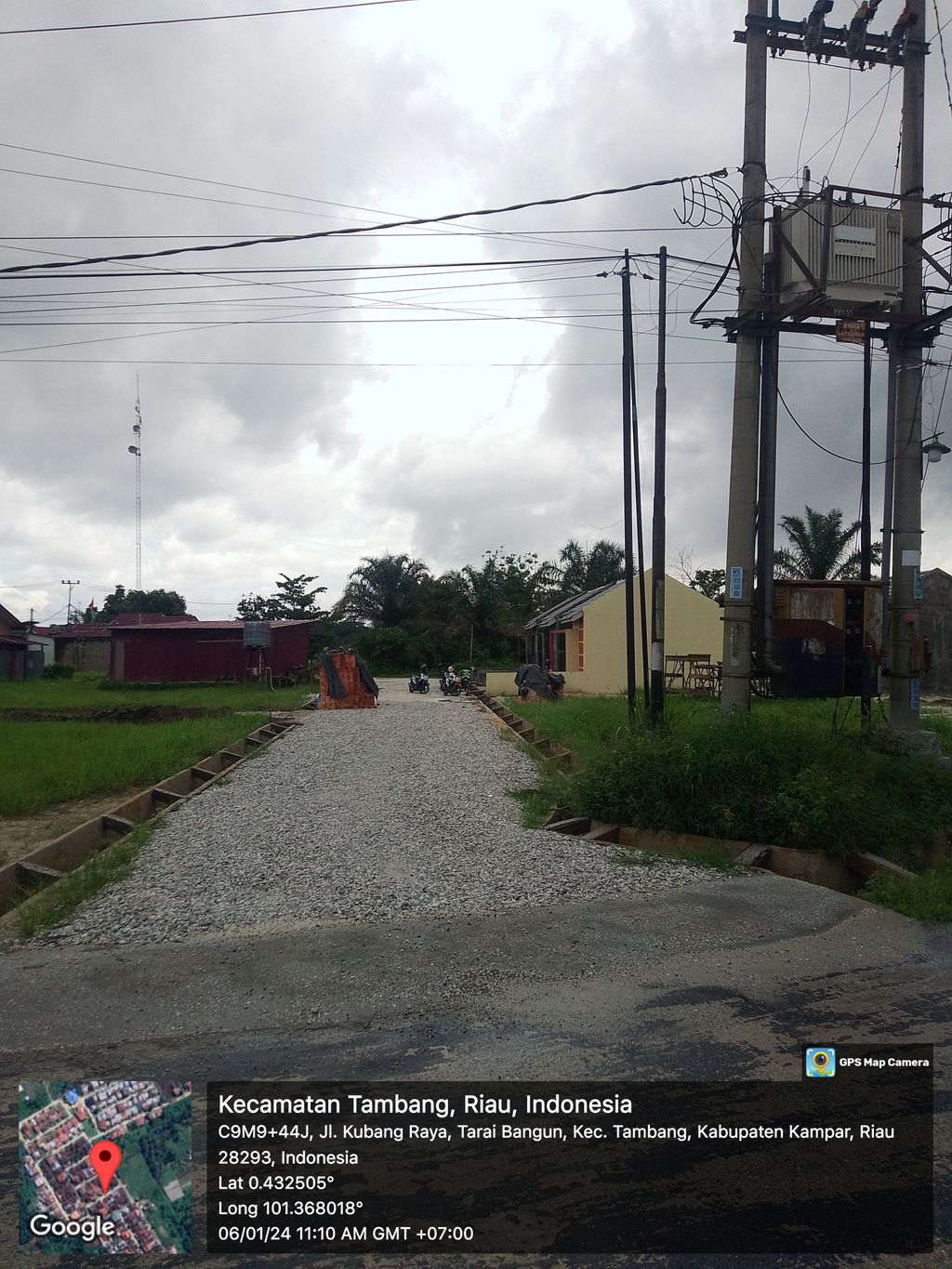 foto gerbang perumahan Andika Mahkota Riau