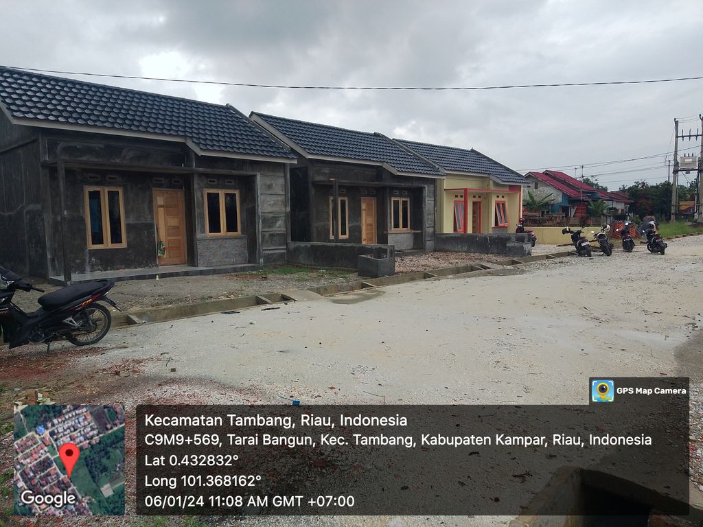 foto posisi tengah perumahan Andika Mahkota Riau