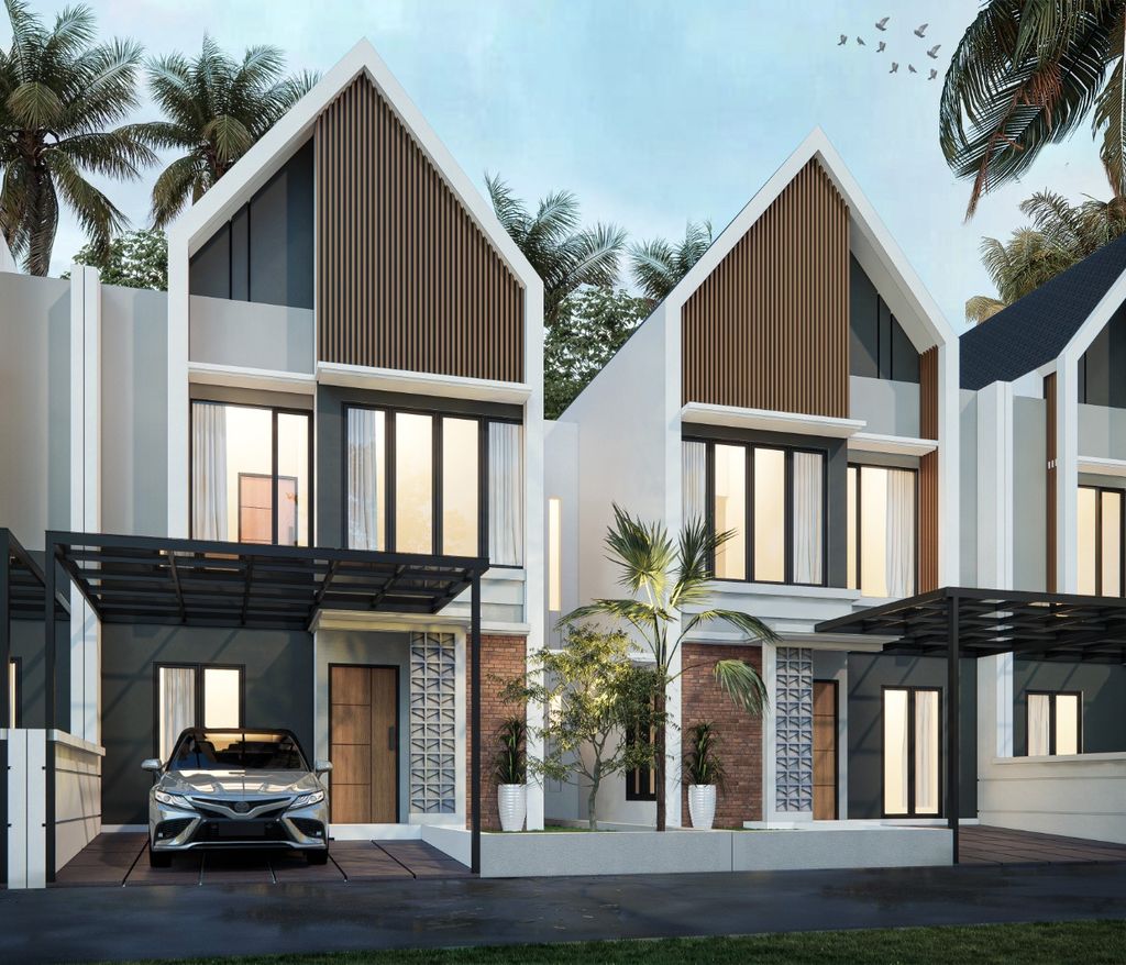 foto tampak rumah tipe 90 perumahan RANTAU INDAH RESIDENCE CITY
