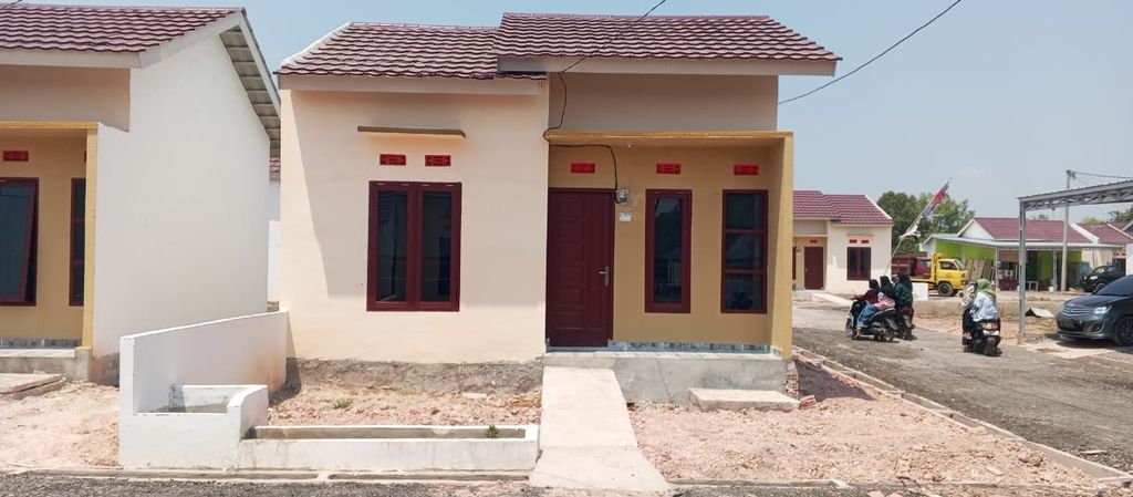 foto tampak rumah tipe 36 perumahan ThreeNK Residence 3