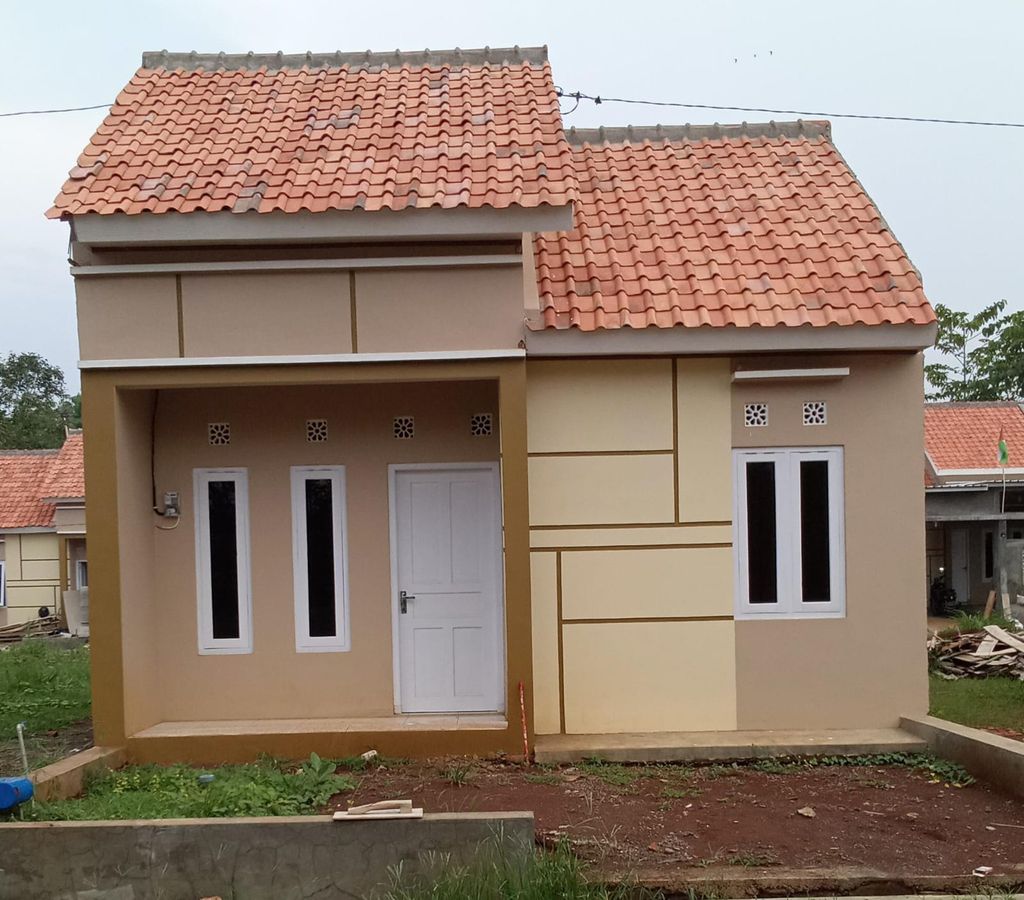 foto tampak rumah tipe 30/60 perumahan GRIYA PANORAMA SEJAHTERA