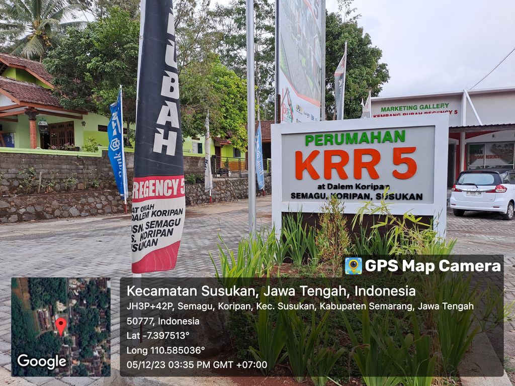 foto gerbang perumahan Kembang Rubah Regency 5 Koripan