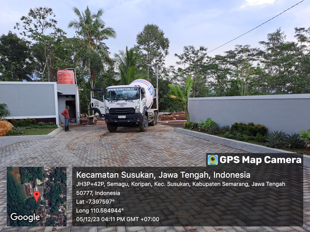 foto posisi tengah perumahan Kembang Rubah Regency 5 Koripan