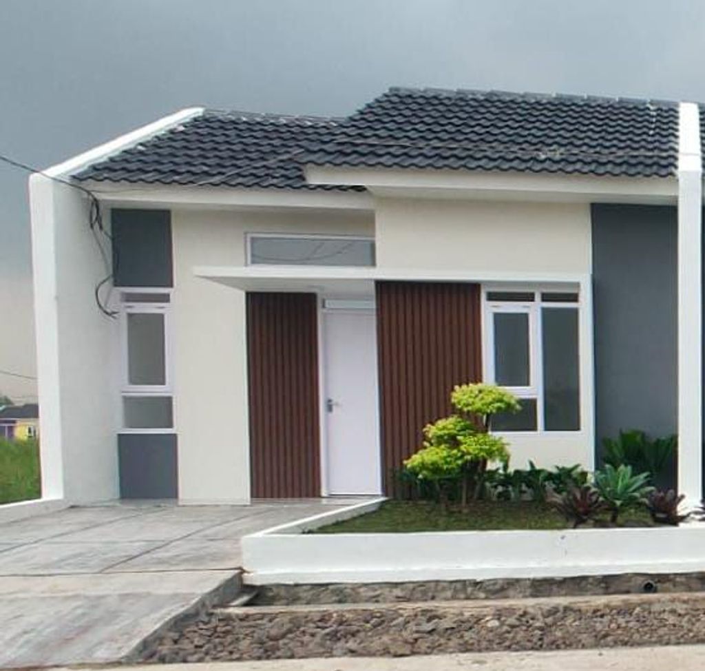 foto tampak rumah tipe 30-60 perumahan PONDOK PERMATA CILEUNGSI