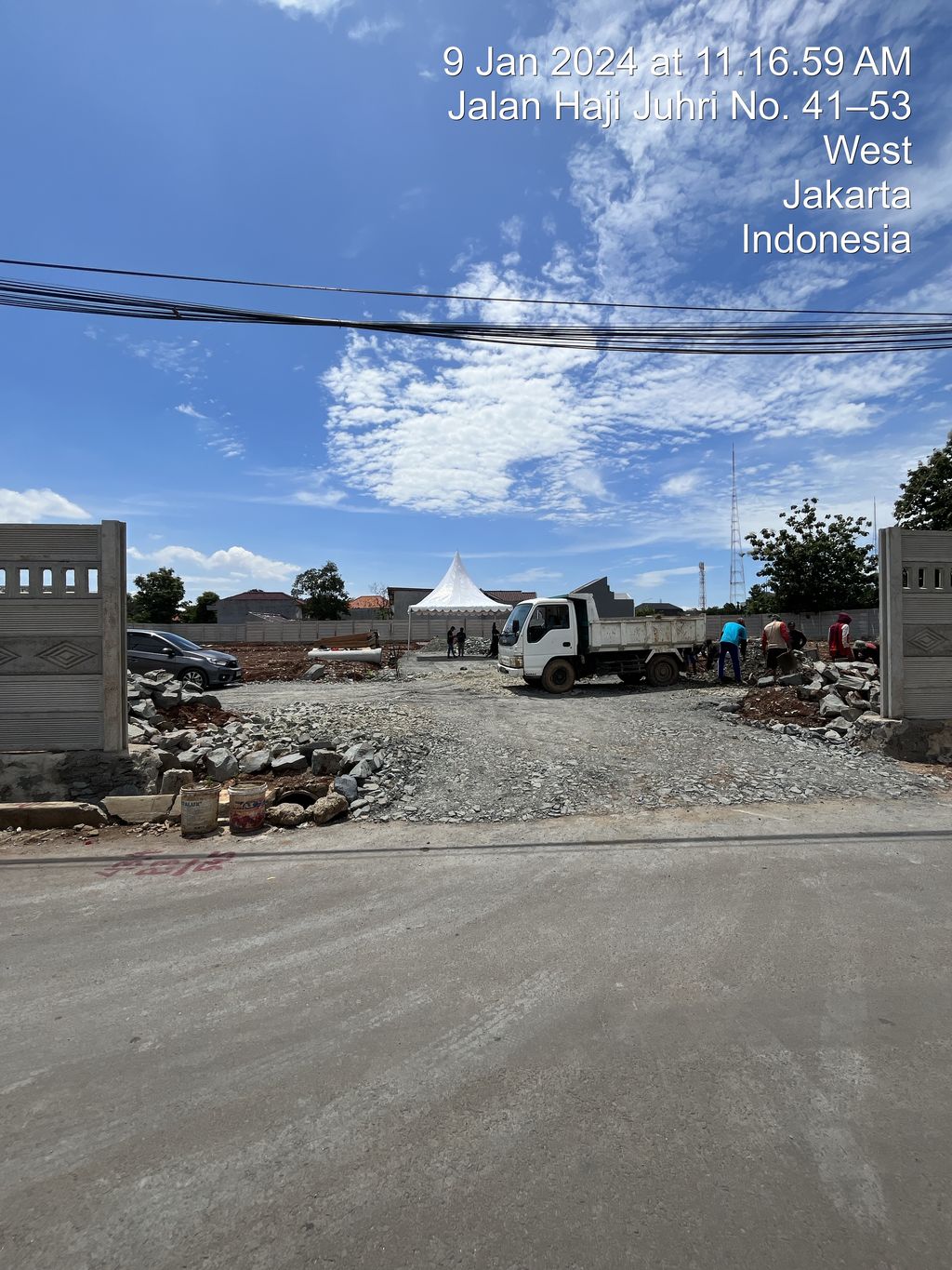 foto gerbang perumahan PURINUSA KEMBANGAN