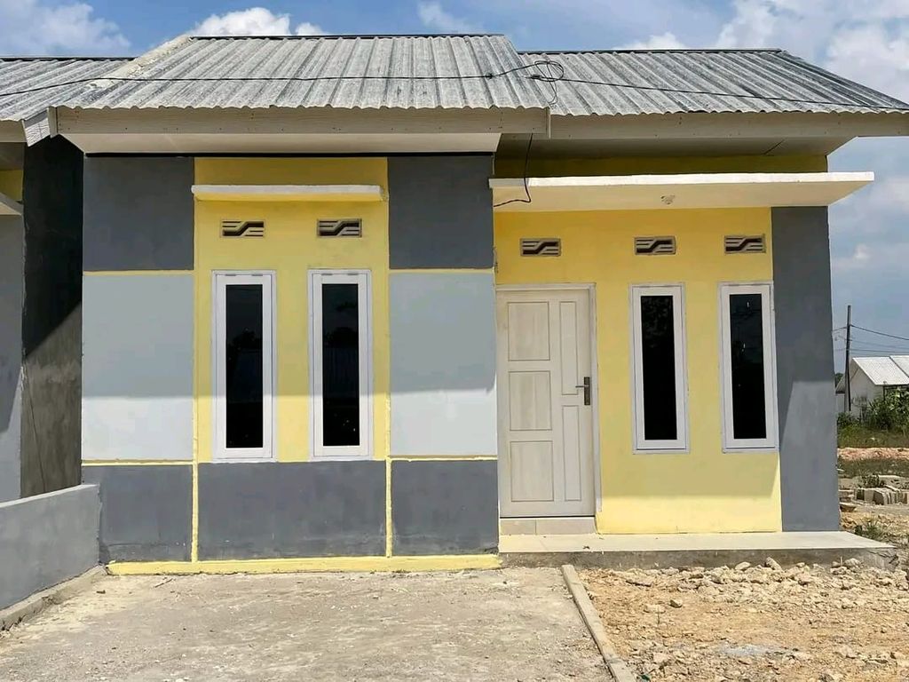 foto tampak rumah tipe 36 perumahan ADHWA RUMAH ASRI