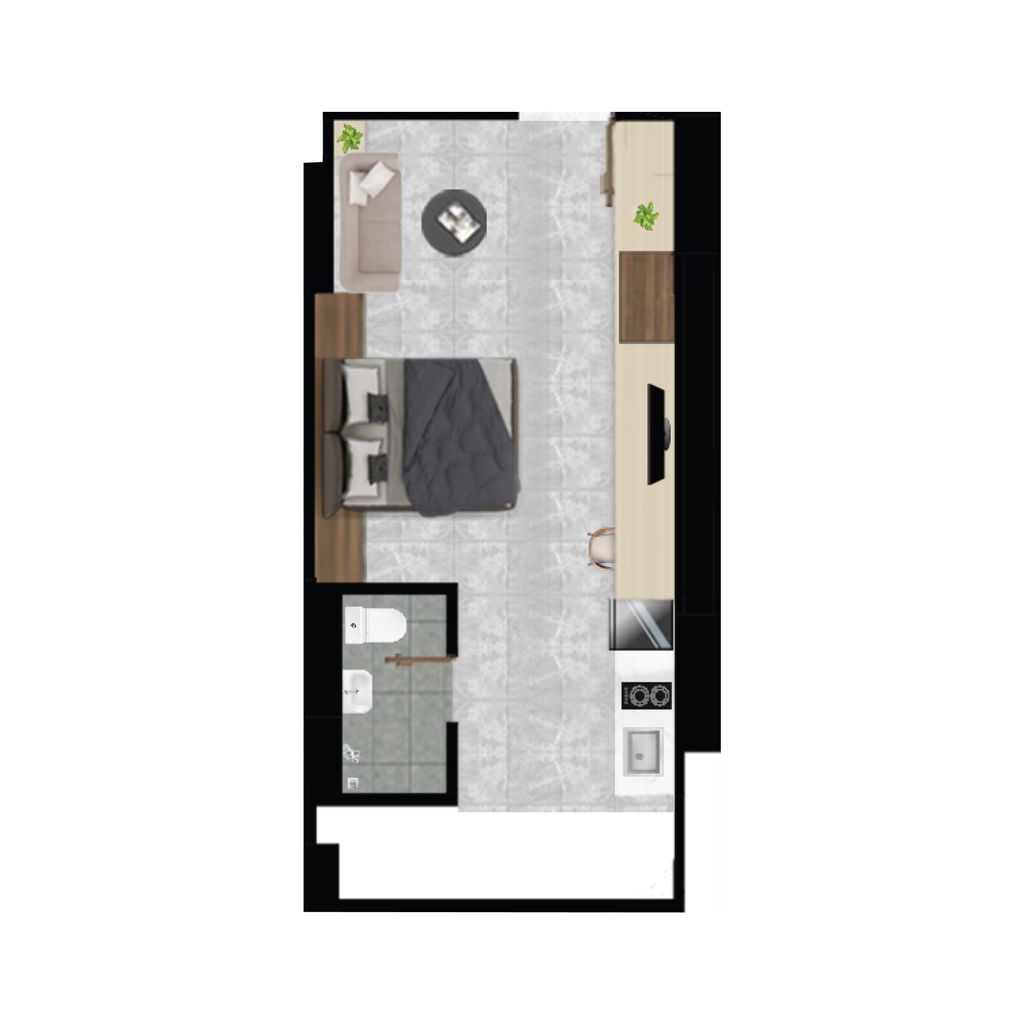 foto denah rumah tipe STU-D perumahan Vittoria Residence