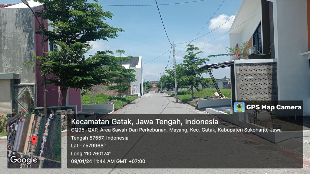 foto posisi tengah perumahan GRAHA MANDIRI TOWER