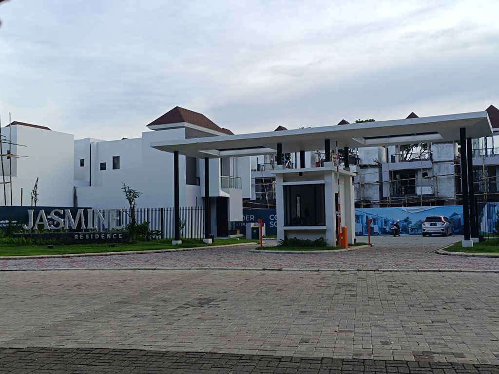 foto gerbang perumahan Jasmine Residence