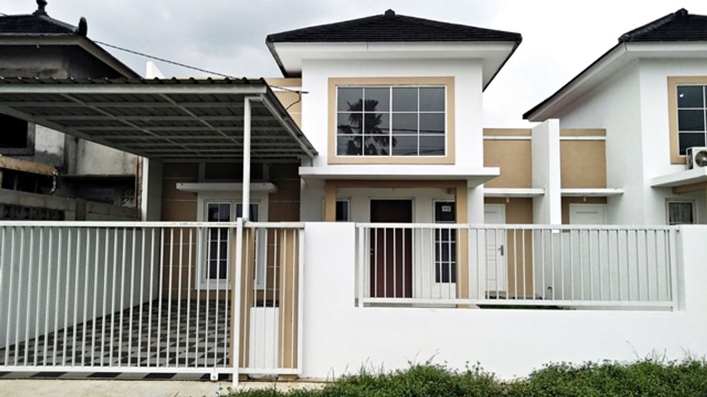 foto tampak rumah tipe 72 perumahan CITRA DIAMOND REGENCY