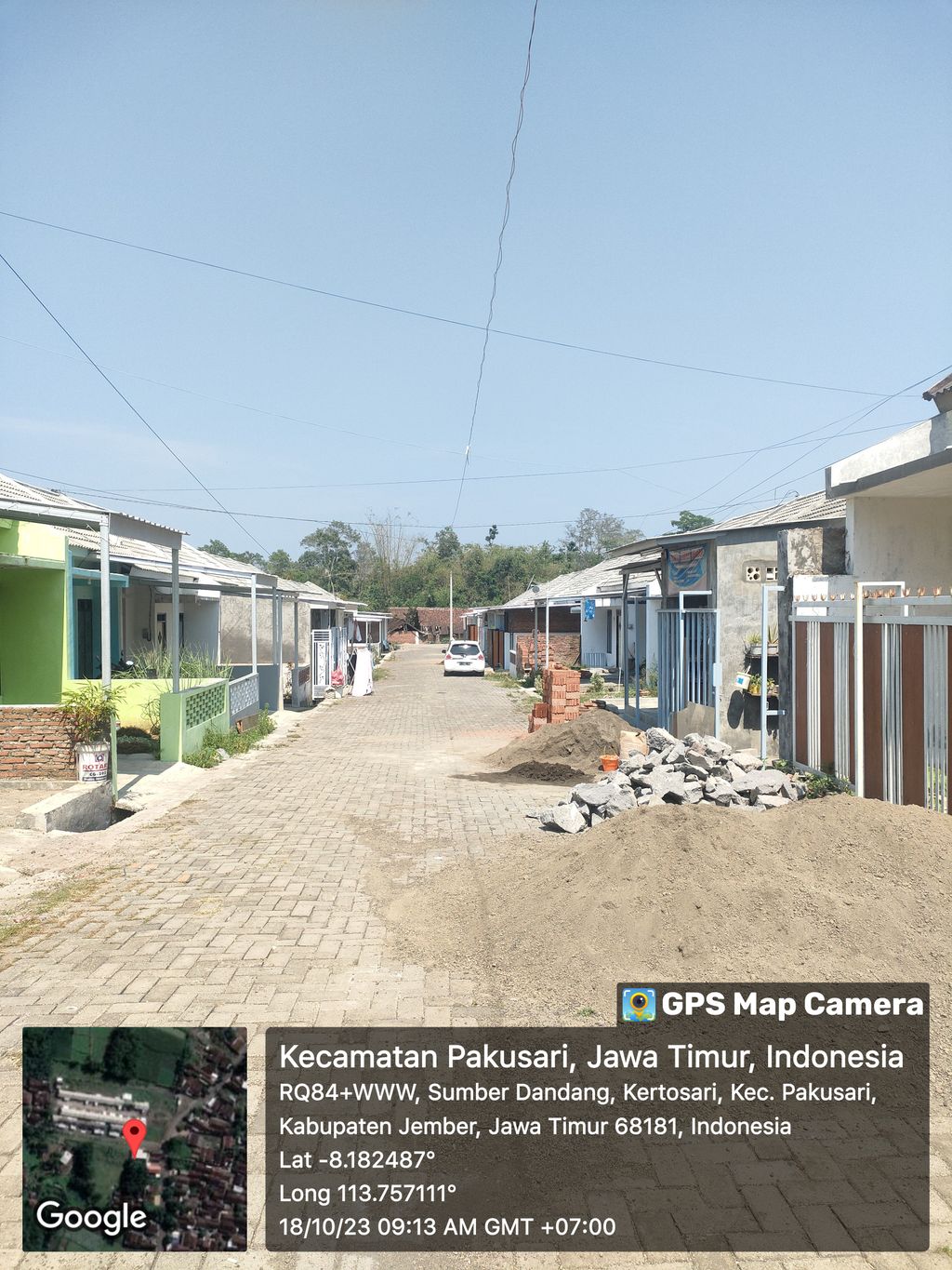 foto posisi tengah perumahan WALISONGO RESIDENCE KERTOSARI