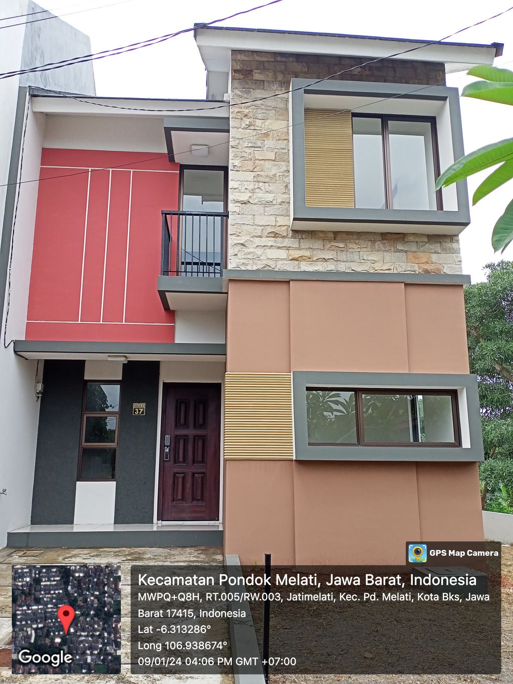 foto contoh rumah perumahan Alia Residence