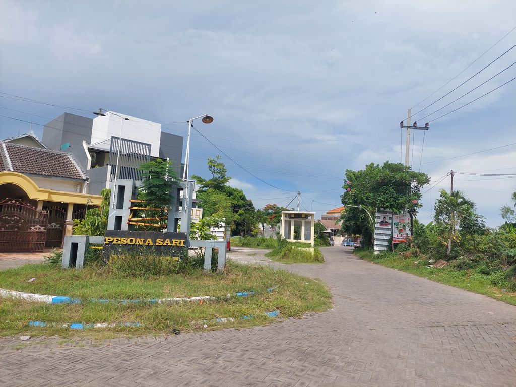 foto gerbang perumahan PESONA SARI RESIDENCE