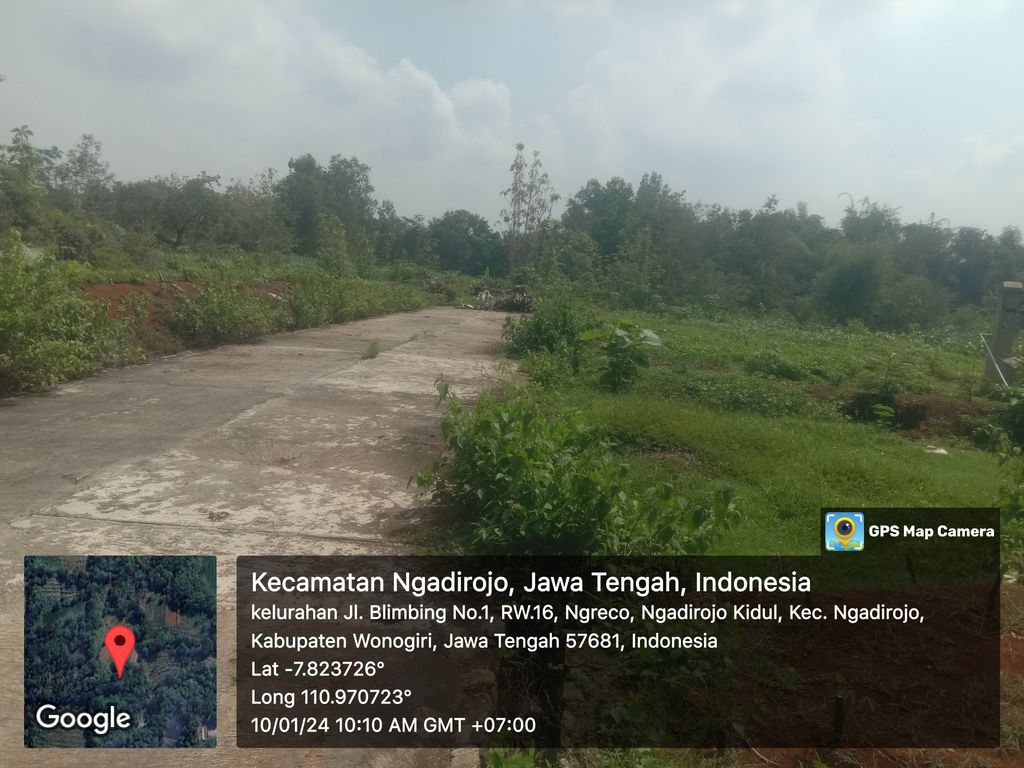 foto posisi tengah perumahan NDALEM AGUNG TRI ATMOJO