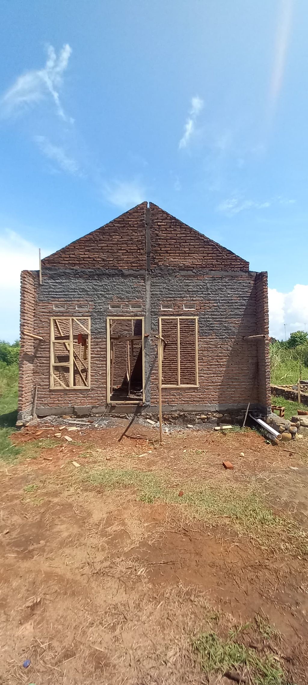 foto tampak rumah tipe Subsidi perumahan Griya Lestari Asri 2