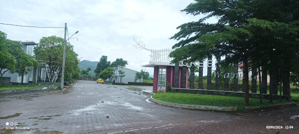 foto gerbang perumahan GREEN WANUA