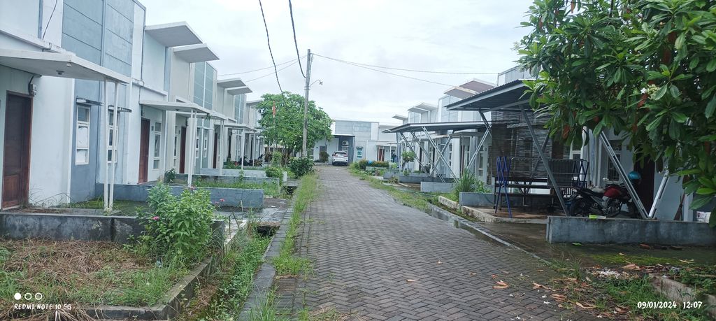 foto posisi tengah perumahan GREEN WANUA